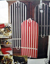 8649  VOGUE CLOSET/ TRAVEL ORGANIZERS,  CASES, BAGS UNISEX PATTERN uncut
